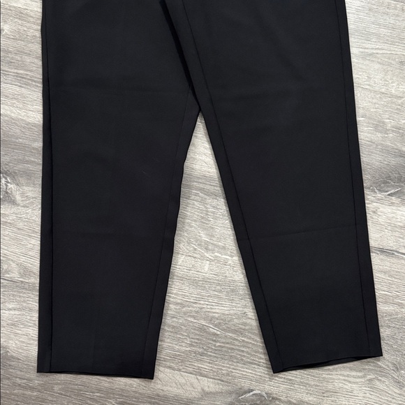 NWOT Athleta Endless High Rise Black Pull On Straight Ankle Pant Size 12 PETITE - Picture 4 of 12
